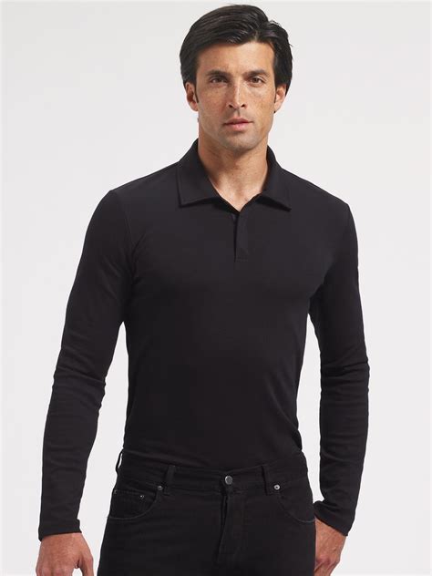 prada mens polo t shirt|prada long sleeve polo.